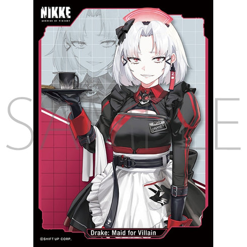 『勝利の女神:NIKKE』きゃらスリーブコレクション マットシリーズ「ドレイク:メイド・フォー・ヴィラン」(No.MT2055)